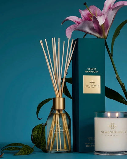 Glasshouse Fragrances VELVET RHAPSODY 250ml Diffuser