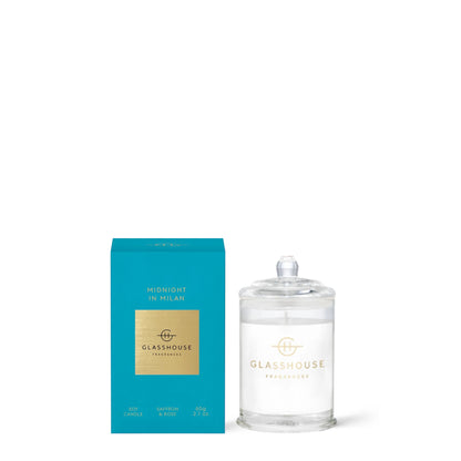 Glasshouse Fragrances MIDNIGHT IN MILAN 60g Triple Scented Soy Candle