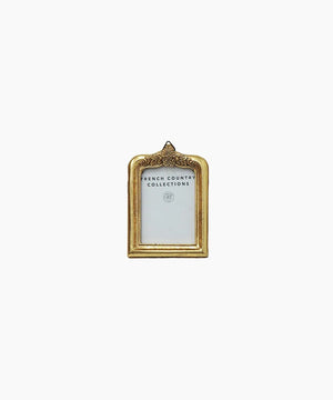 Gold Floral Photo Frame 2 x 3"