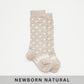 Merino Wool Crew | Knee High Socks | Baby | Truffle