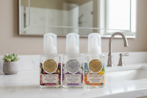 Michel Design Works Mini Foaming Soap Set Freshly Picked Scents