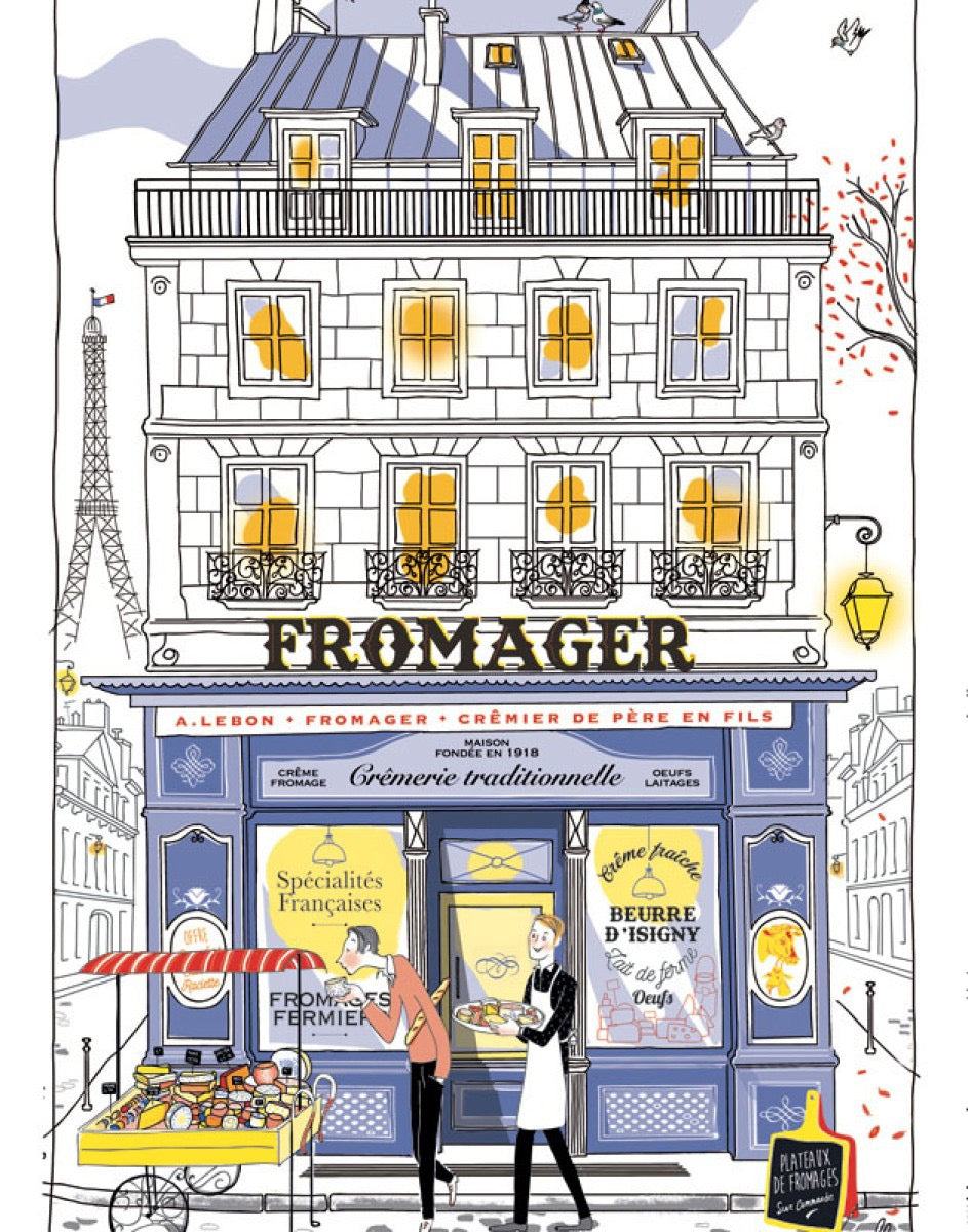 Winkler Cheese Shop Tea Towel