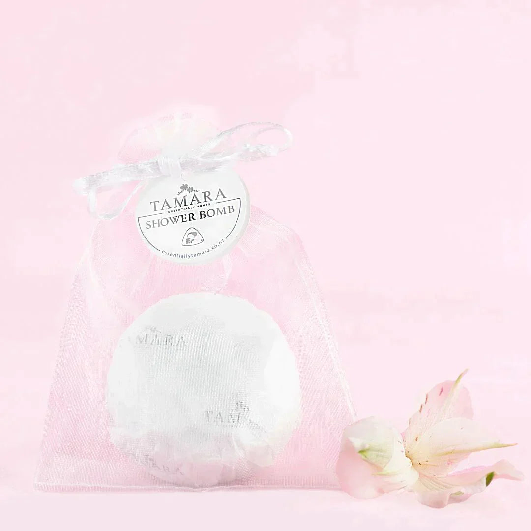 ESSENTIALLY TAMARA -Signature Collection -Breathe (Single Shower Bomb in Organza Bag)