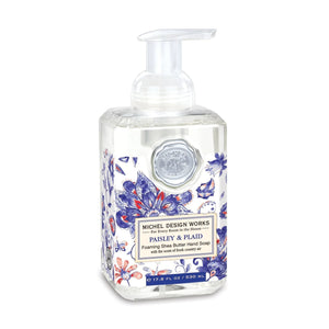 Michel Design Works Paisley & Plaid Foaming Shea Butter Hand Soap