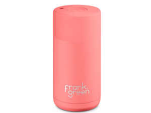 Frank Green Ceramic Reusable Cup 355ml - Sweet Peach