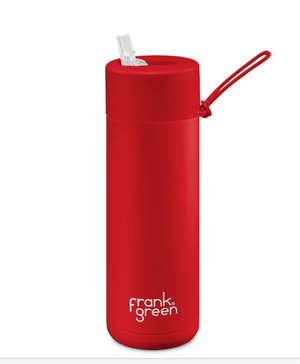 Frank Green Ceramic Reusable Bottle - Atomic Red 20oz