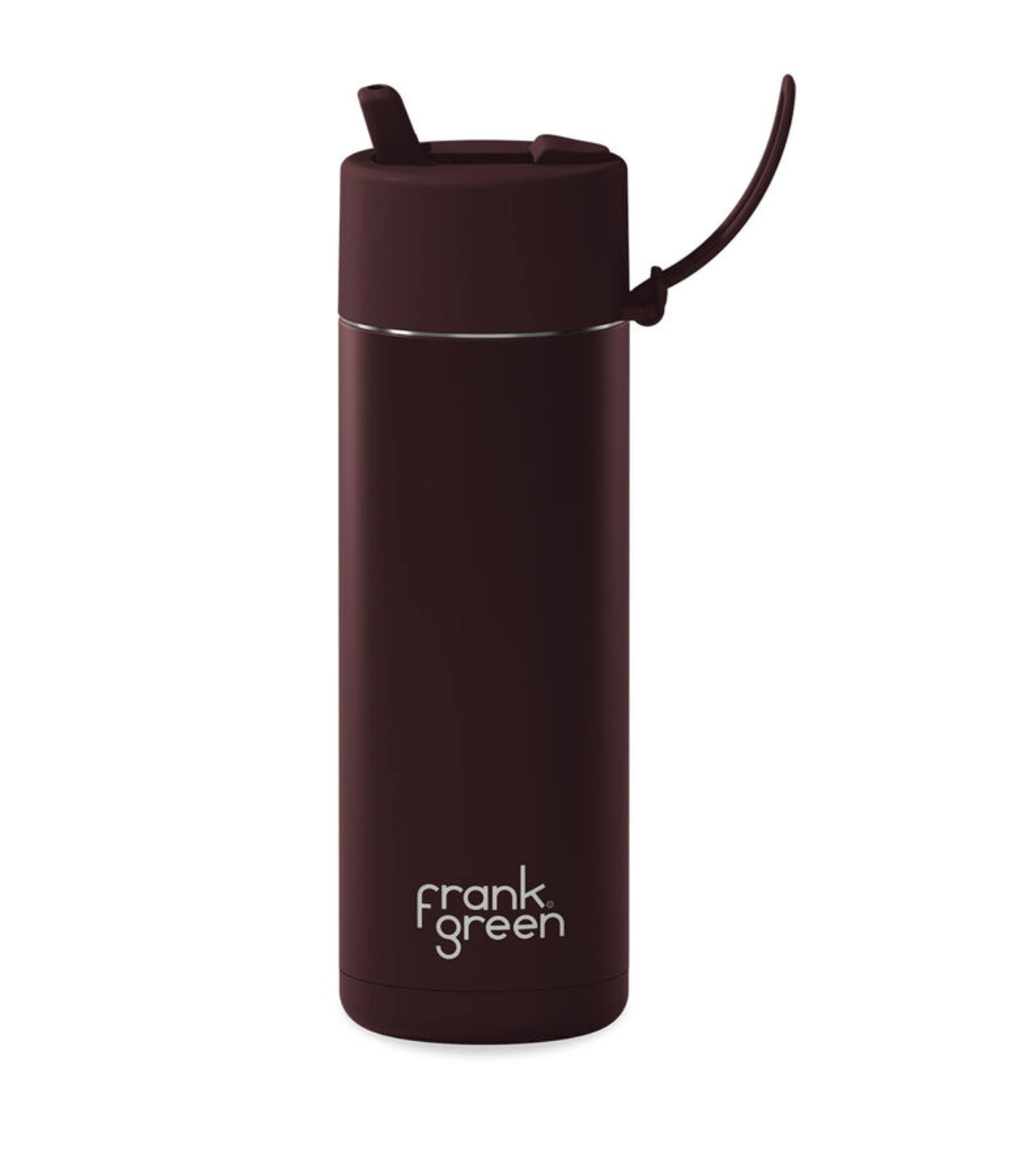 Frank Green Ceramic Reusable Bottle - Chocolate 20oz