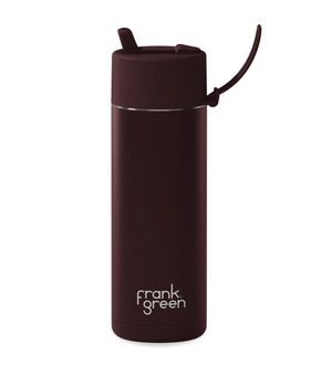 Frank Green Ceramic Reusable Bottle - Chocolate 20oz