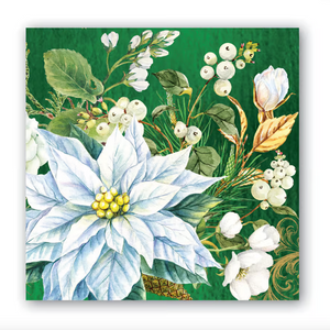 Michel Design Works Winter Blooms Luncheon Napkins