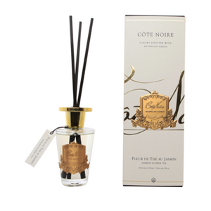Côte Noire - 150ml GOLD DIFFUSER - JASMINE FLOWER TEA