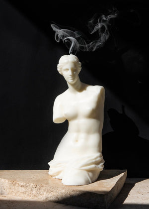 Ancient Candle Co. Venus Bust Sculpture Candle