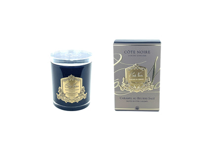 Cote Noire candle and packaging on a white background
