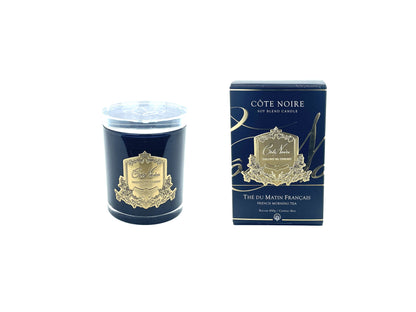 Cote Noire candle and packaging on a white background
