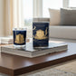 Côte Noire - CRYSTAL GLASS LID 450G SOY BLEND CANDLE - FRENCH MORNING TEA