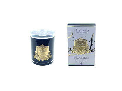 Cote Noire candle and packaging on a white background
