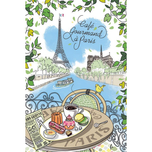 Winkler Tea Towel Cafe Paris
