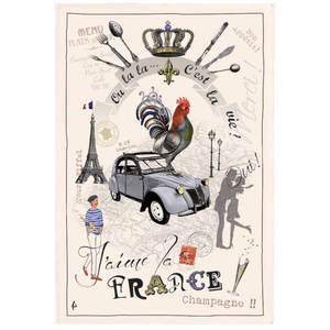 Winkler Tea Towel France