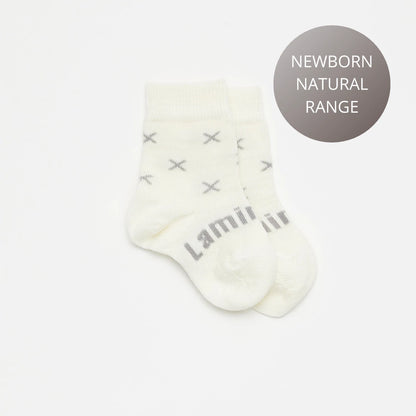 Merino Wool Crew Socks | Baby | Fox