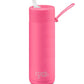Frank Green Ceramic Reusable Bottle - Neon Pink 34oz/1000ml
