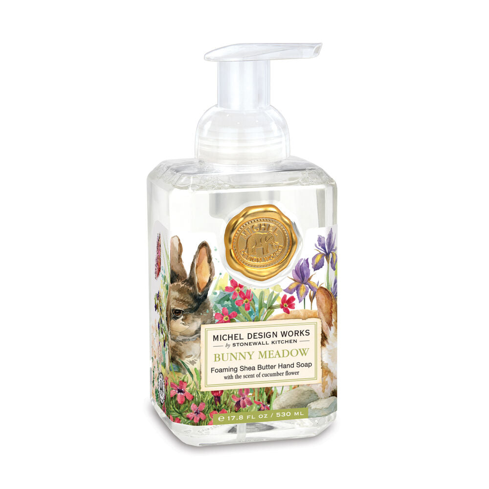 Michel Design Works Bunny Meadow Foaming Shea Butter Hand Soap