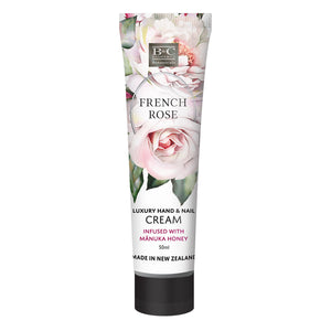 Banks & Co French Rose Luxury Hand & Nail Cream 50ml
