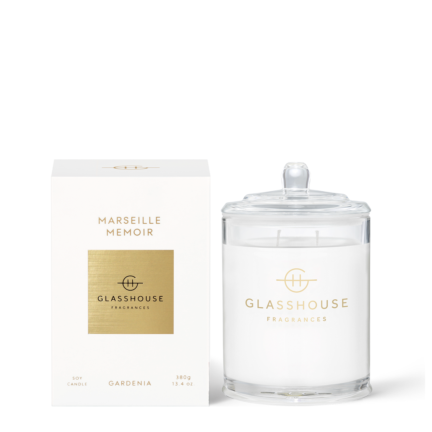 Glasshouse Fragrances MARSEILLE MEMOIR 380g Triple Scented Soy Candle