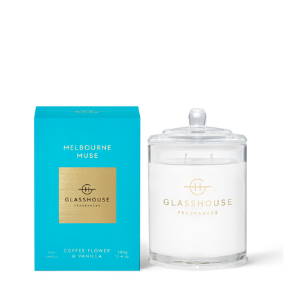 Glasshouse Fragrances MELBOURNE MUSE 380g Triple Scented Soy Candle