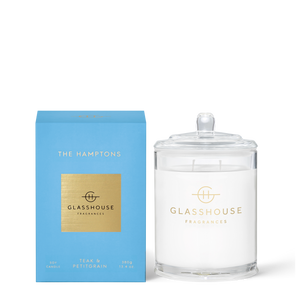 Glasshouse Fragrances THE HAMPTONS 380g Triple Scented Soy Candle