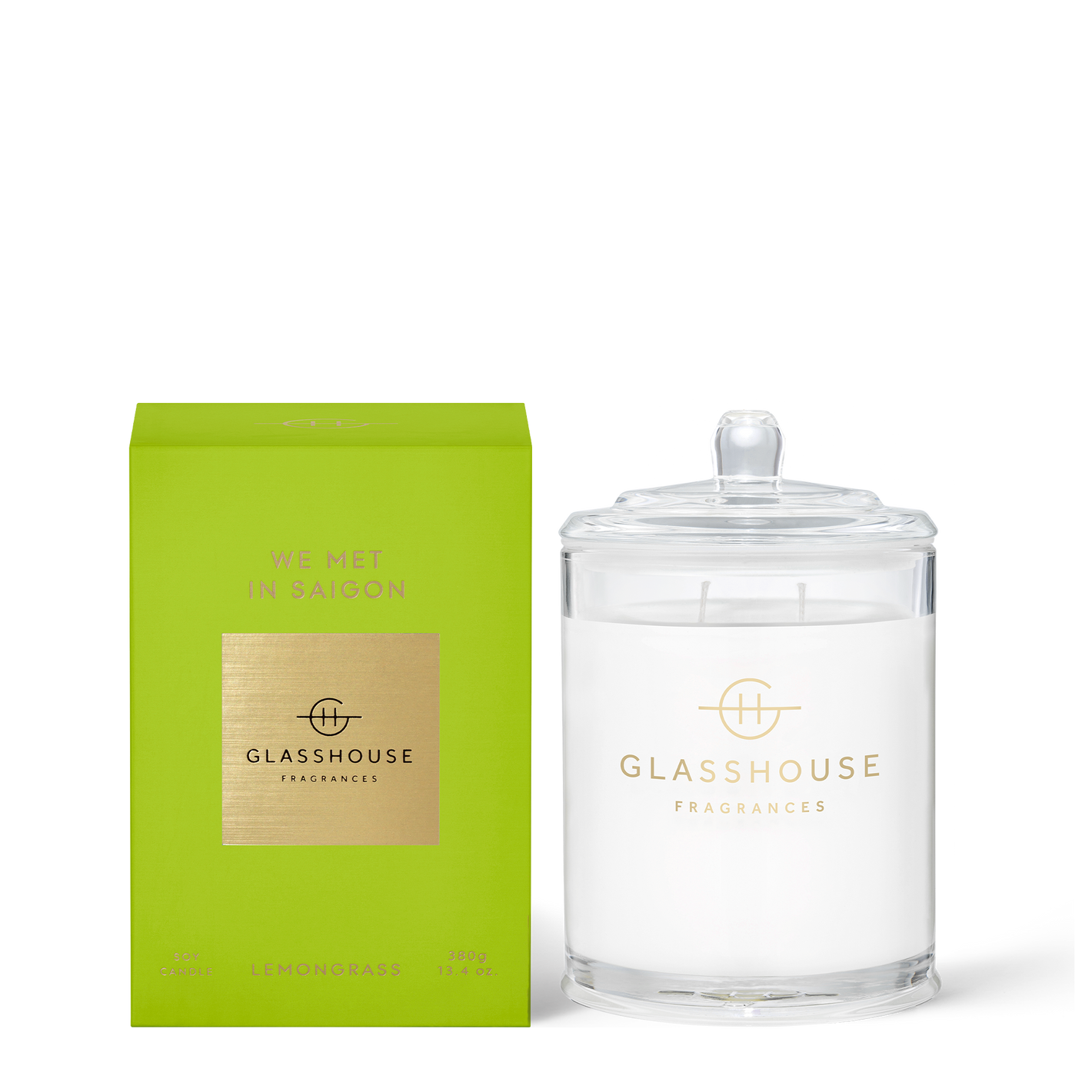 Glasshouse Fragrances WE MET IN SAIGON 380g Triple Scented Soy Candle