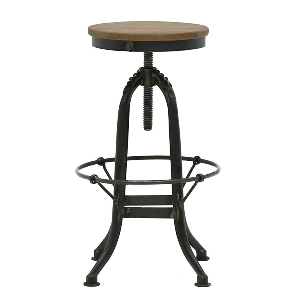 Clements Polished Stool