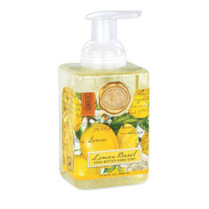 Michel Design Works Lemon Basil Foaming Shea Butter Hand Soap