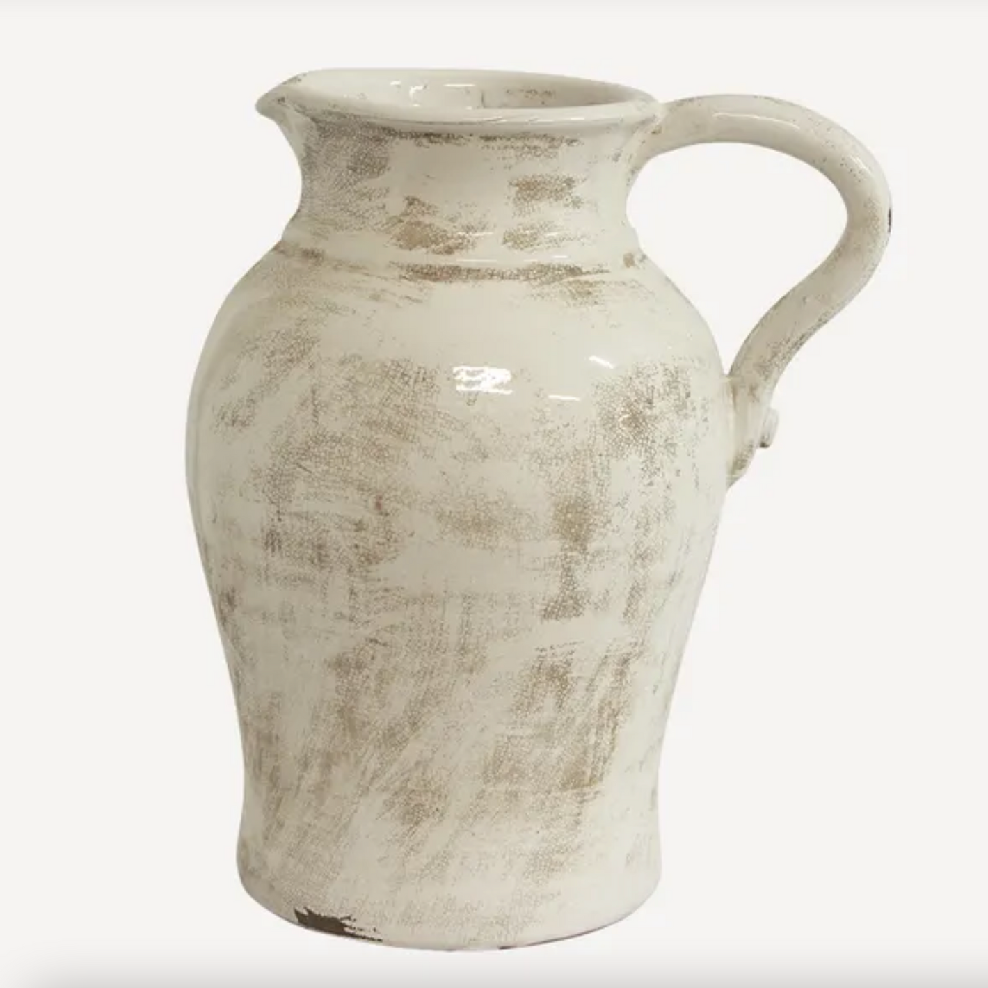 Luna Aged White Jug (Available In-Store)