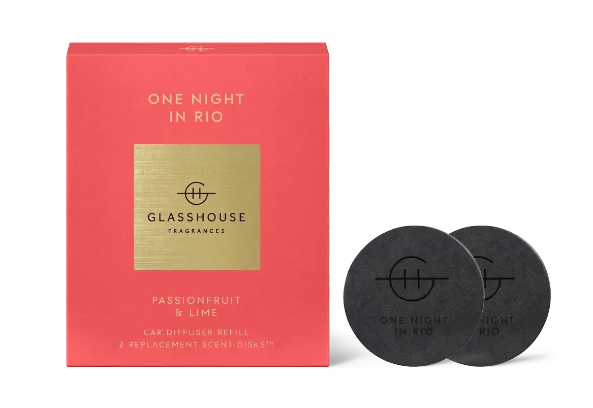 Glasshouse Fragrances Replacement Scent Disks - One Night in Rio