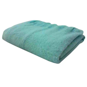 Duck Egg Blue Tassle Throw